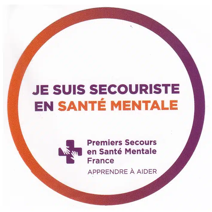 Logo Je suis secouriste en santé mentale